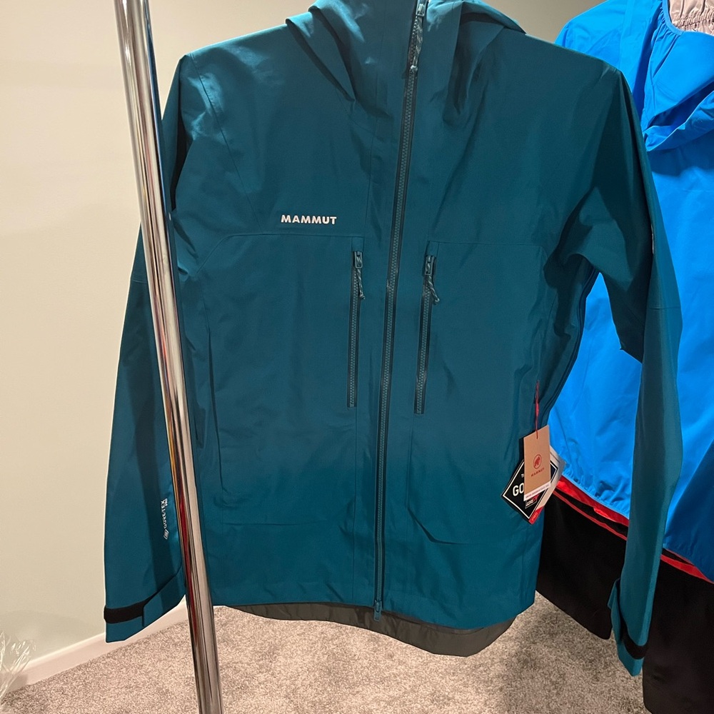 Mammut Gray and Teal Jacket